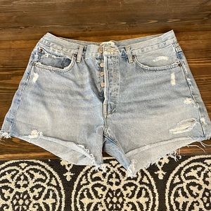 Agolde Parker Long Shorts Like New!